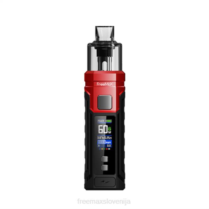FJ8N52 FreeMAX MARVOS 60w komplet rdeče-črna - FreeMAX Vape Slovenija