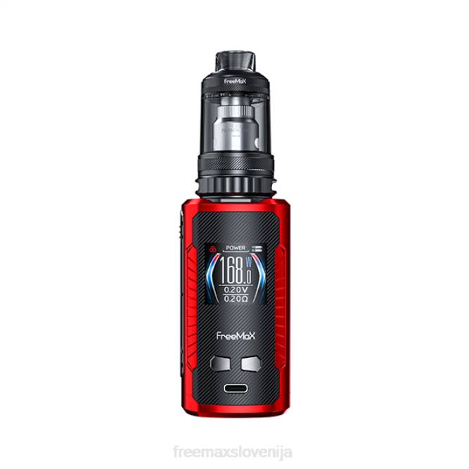 FJ8N129 FreeMAX MAXUS max pro 168w komplet 2 ml rdeča - FreeMAX Disposable Vape