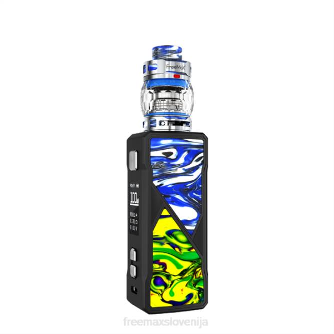 FJ8N93 FreeMAX MAXUS 100w komplet modra - FreeMAX Vape Ljubljana