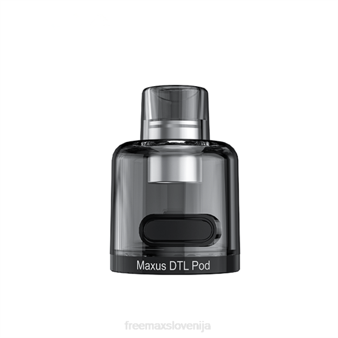 FJ8N351 FreeMAX MAXUS dtl pod Črna - FreeMAX Disposable Vape
