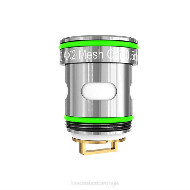 FJ8N259 FreeMAX ax2 mrežasta tuljava ss-zelena - FreeMAX Review