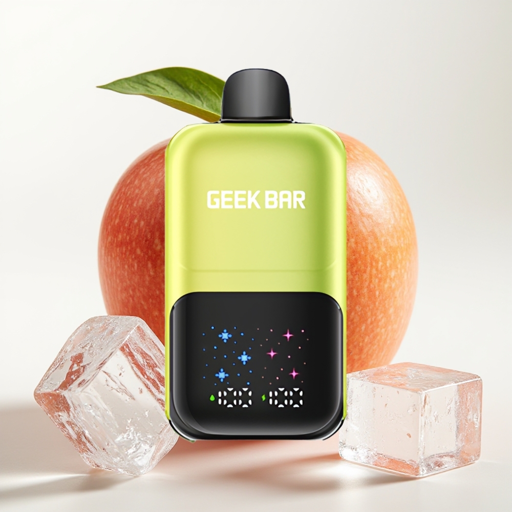 GEEK BAR 2GO 50000 Puffov Dual Tank Kislo Jabolko Led
