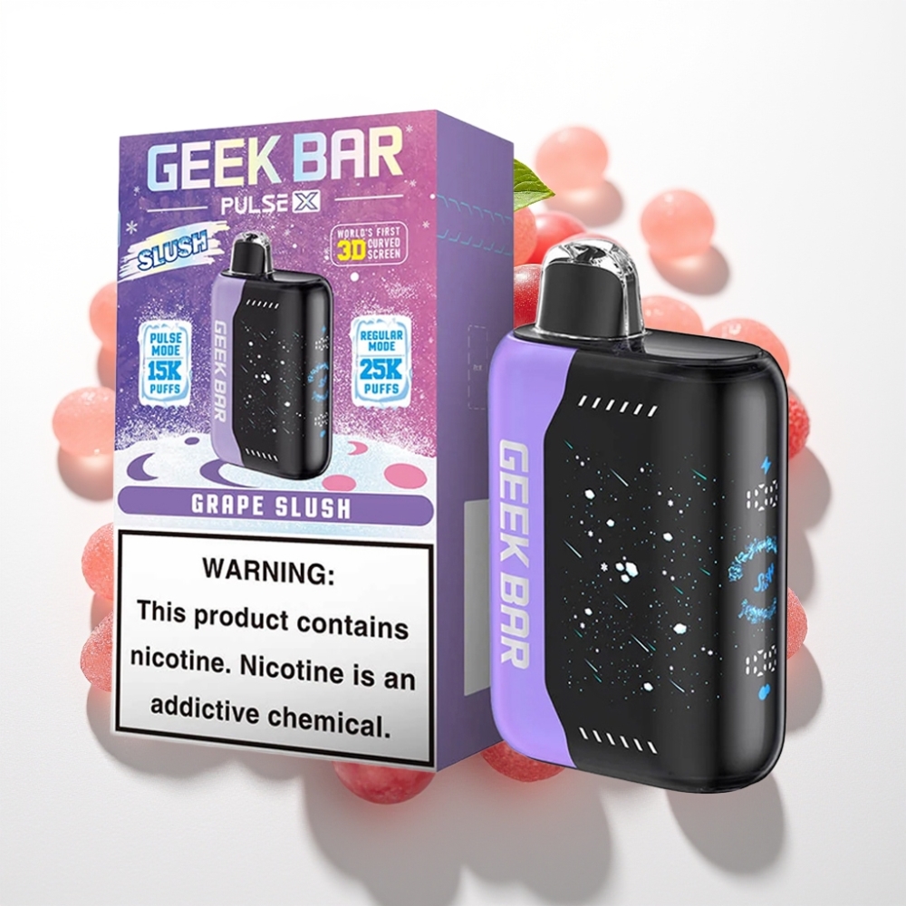 Geek Bar Pulse X 25000 Pofov USB-C Sladoledna Izdaja