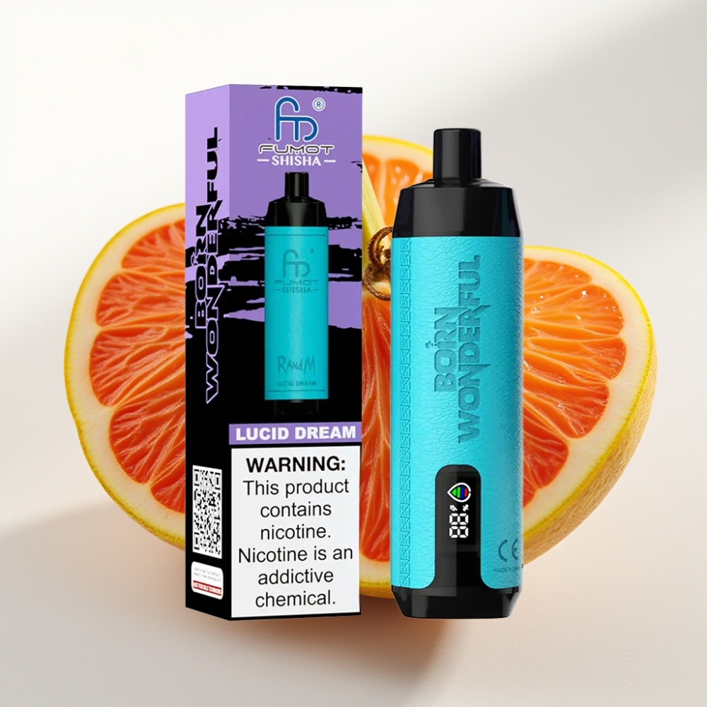 RandM Fumot Shisha 10000 Puffs 0.5% Nikotina Jasna Sanja