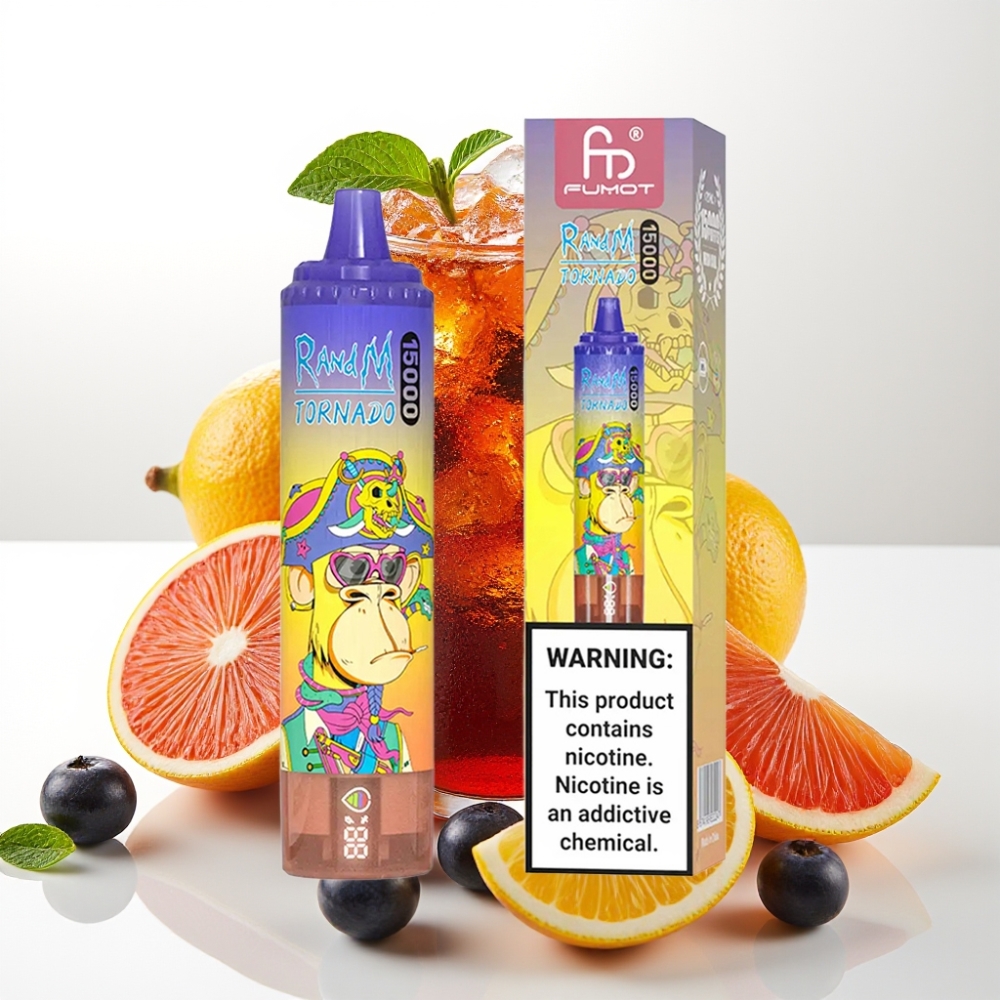 Fumot RandM Tornado 15000 25ml 850mAh Cola Led