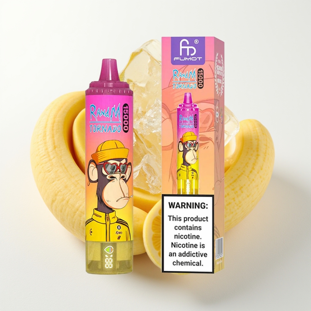 Fumot RandM Tornado 15000 25ml Bananovo Ledeni