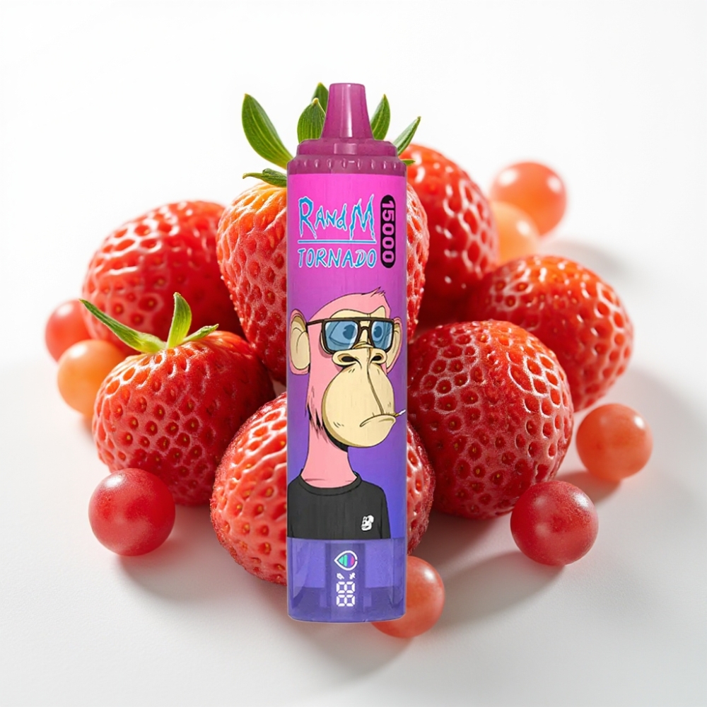 Fumot RandM Tornado 15000 25ml Jagoda Grozdje
