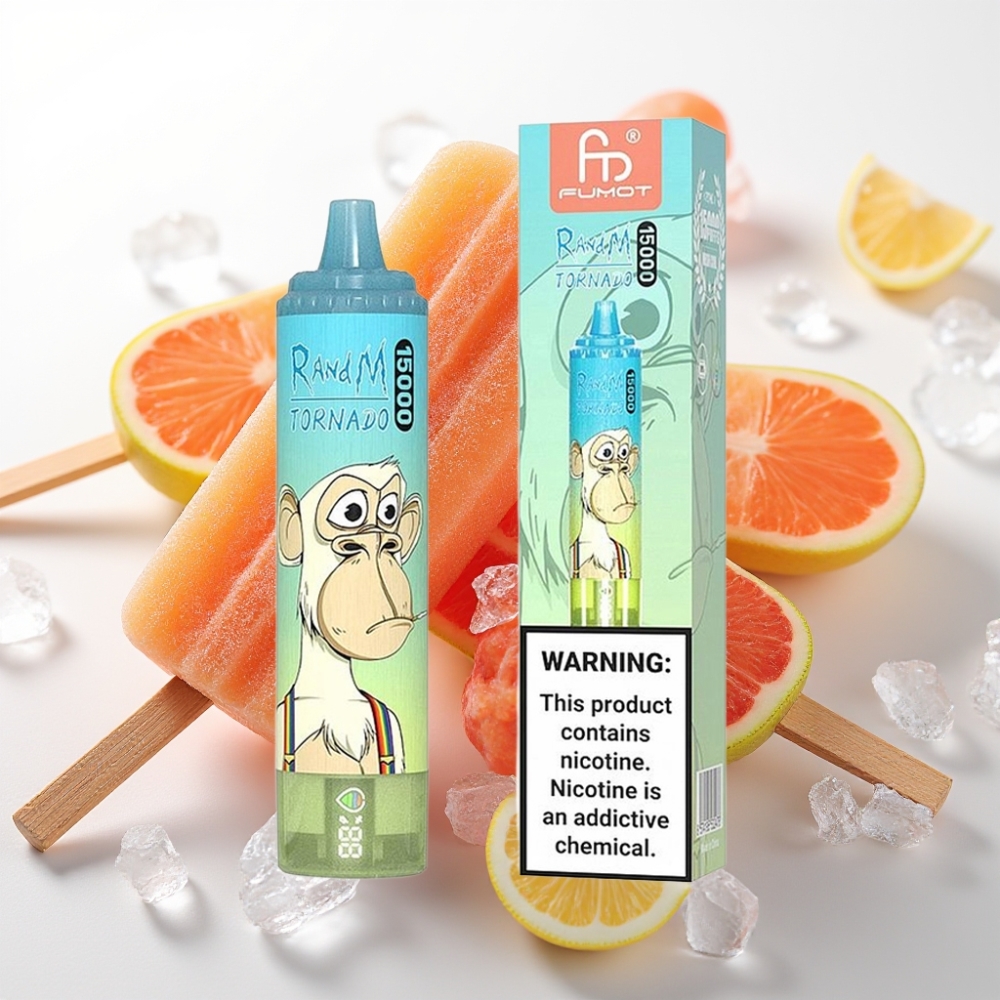 Fumot RandM Tornado 15000 25ml Ledena Pops