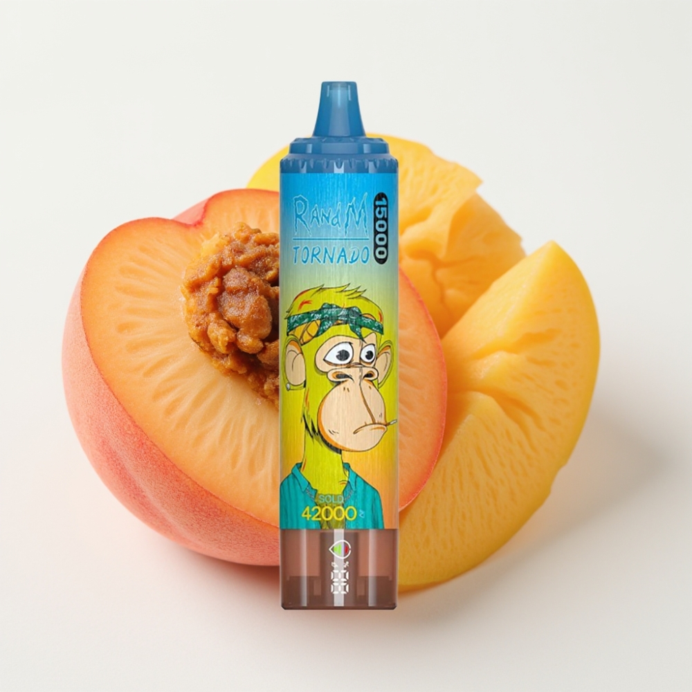 Fumot RandM Tornado 15000 25ml Mrežna Ovojnica Breskev Mango