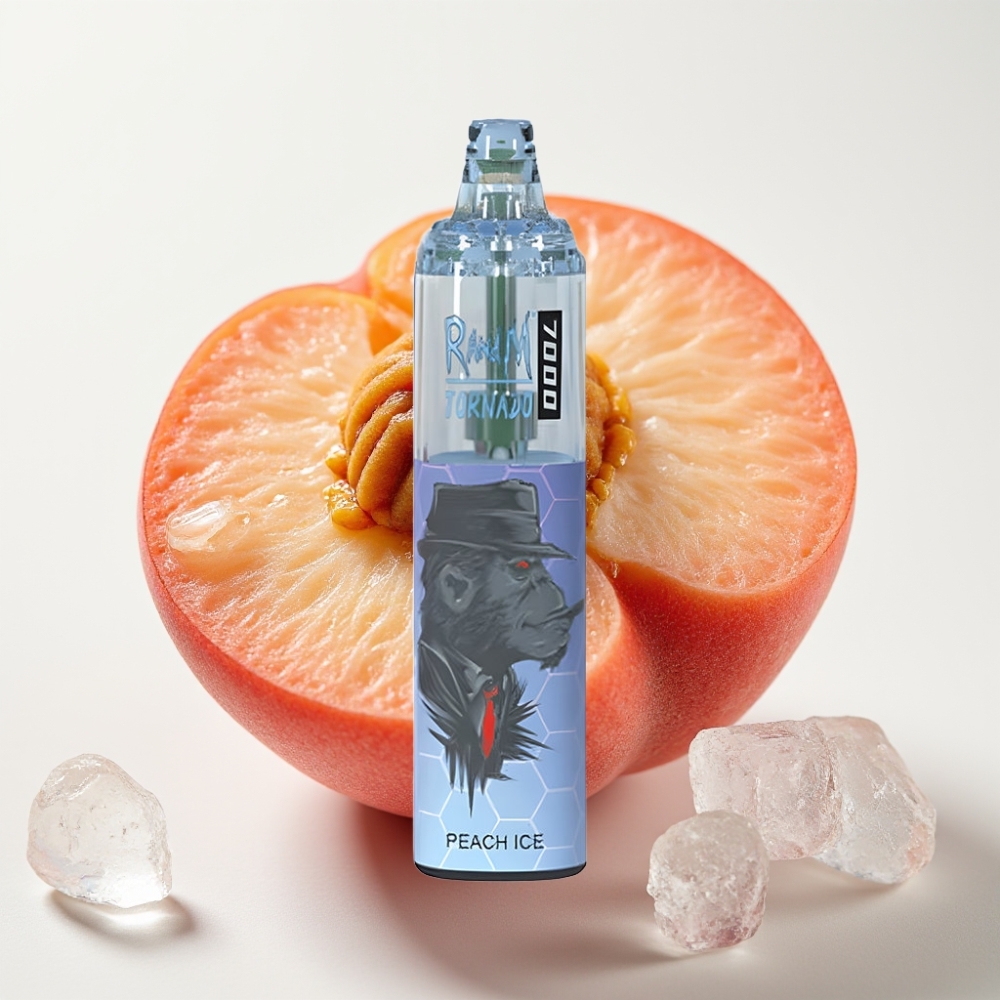 Fumot Tornado 7000 14ML Bresti Led RGB Peach Ice