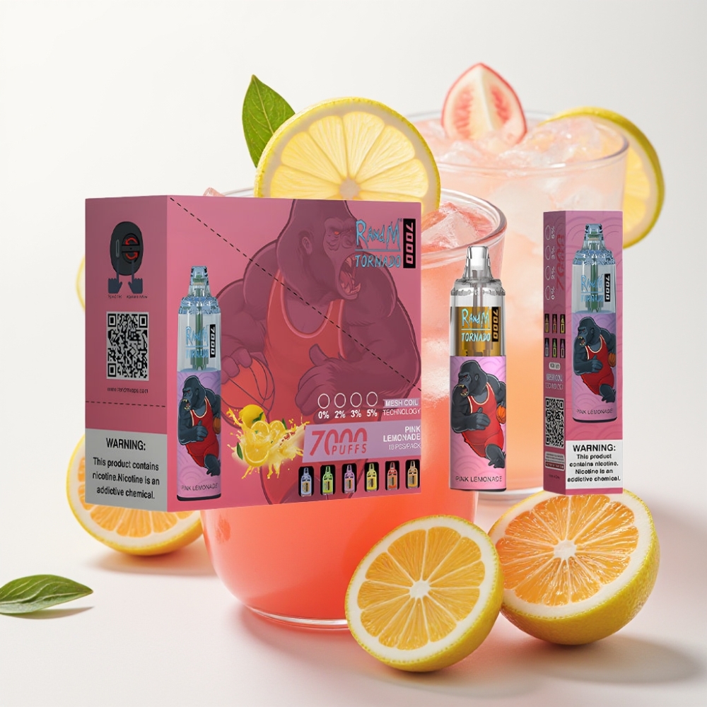 Fumot Tornado 7000 14 ML Rožnati Limoninada