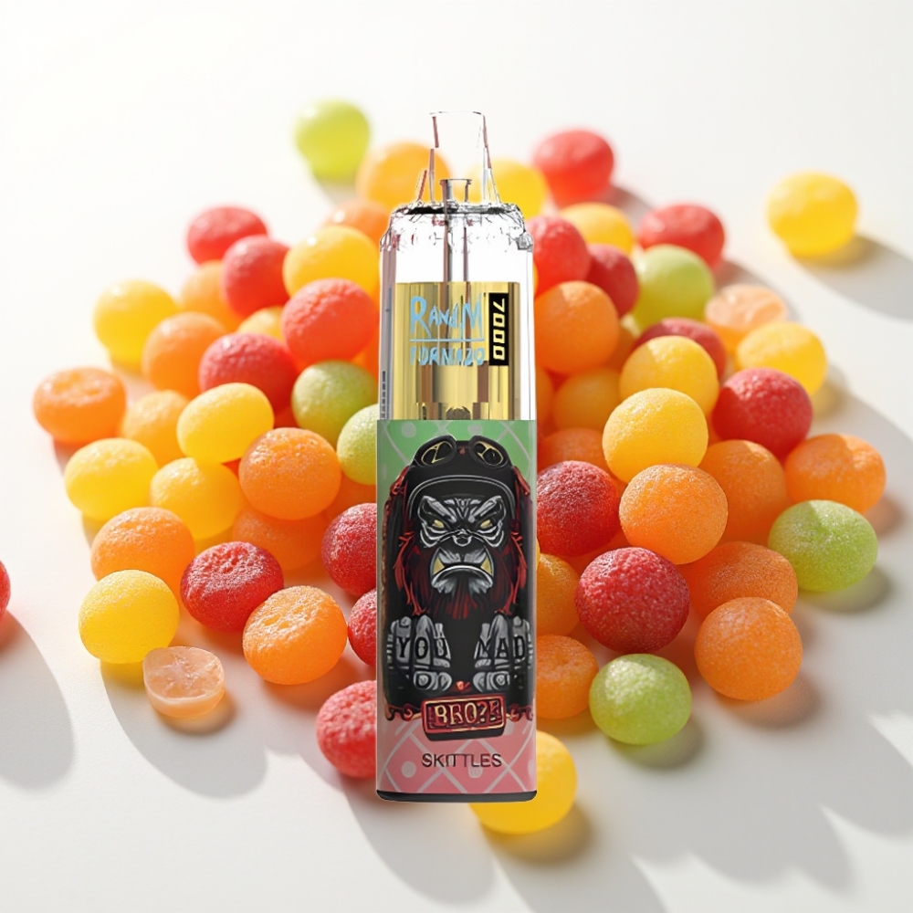 Fumot Tornado 7000 Puffs Skittles (Bonboni) 14 ML