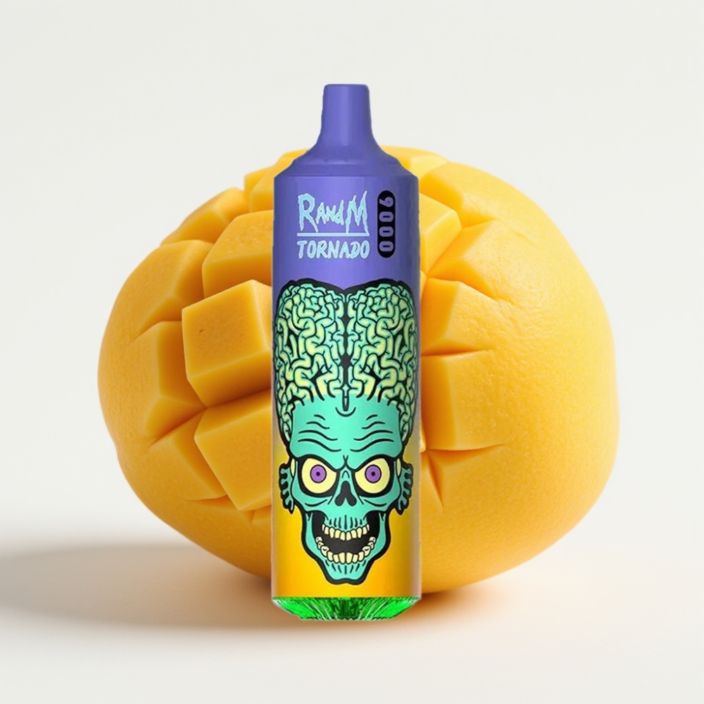 RandM Tornado 9000 Pufov & 18 mL Jagoda Mango