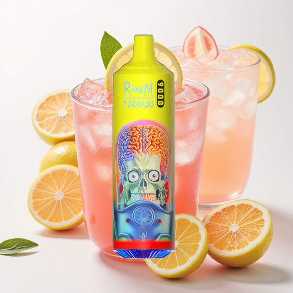 RandM Tornado 9000 Pufov 18 mL Roza Limonada