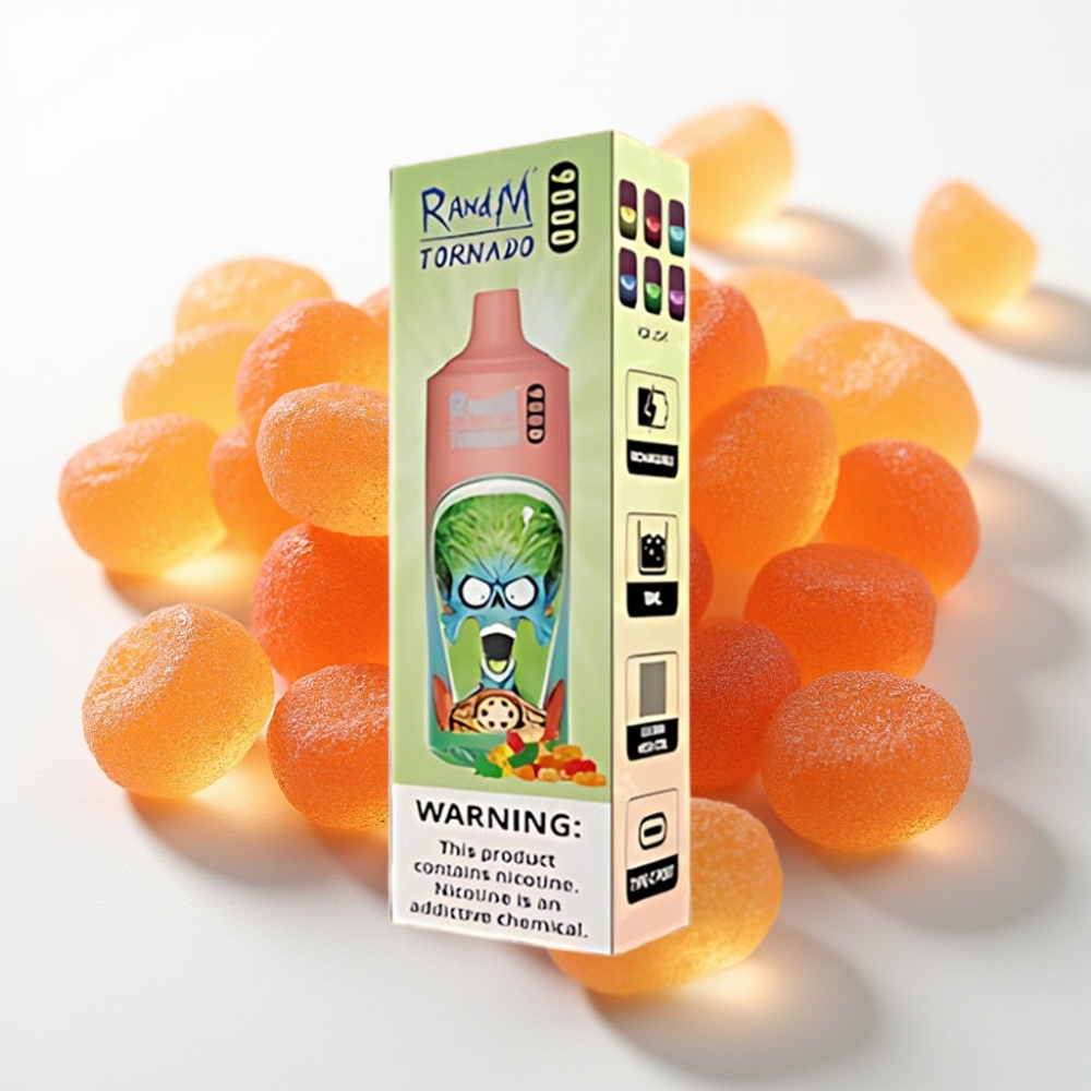 RandM Tornado 9000 Pufov in 18 mL Gumi Medved