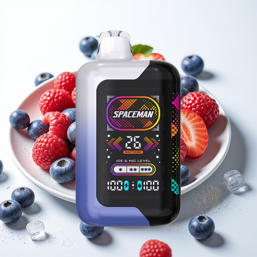 SMOK Spaceman SP40000 0% Nikotina Ledena Borovnica 20ml