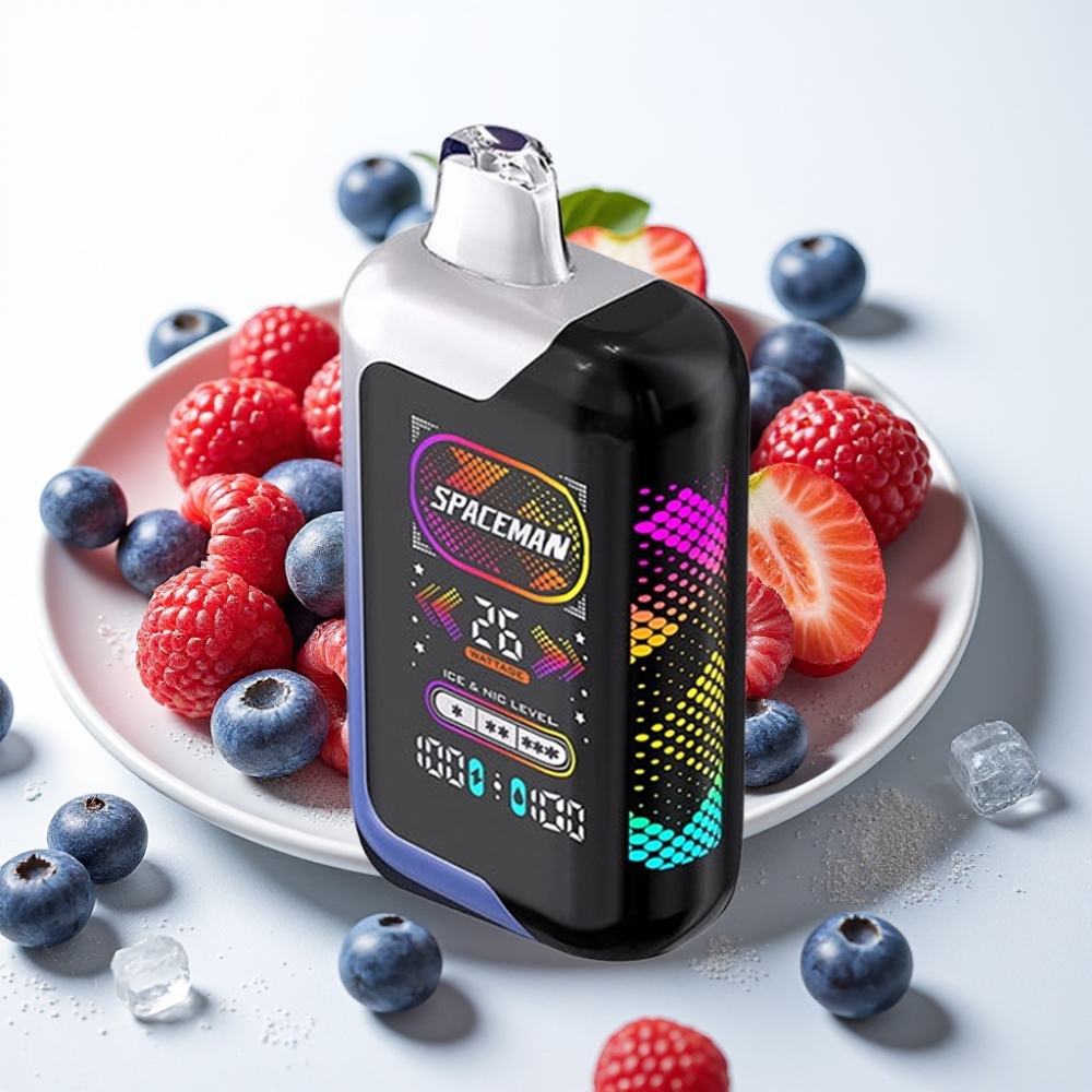 SMOK Spaceman SP40000 0% Nikotina Ledena Borovnica 20ml
