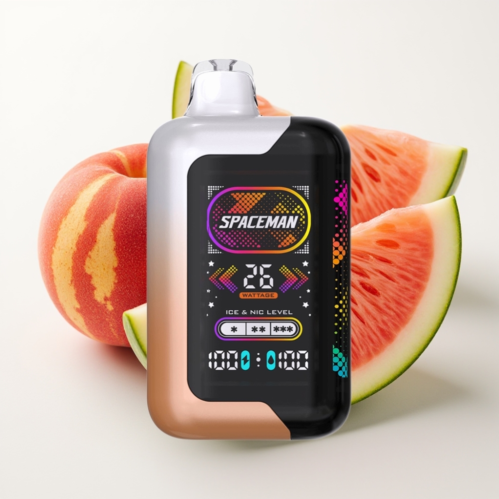 SMOK Spaceman SP40000 Brez Nikotina Sočna Breskva Lubenica