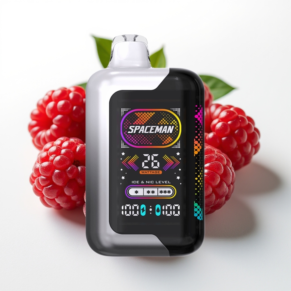 SMOK Spaceman SP40000 Zero Nicotine 20ml 0mg Ostra Malina