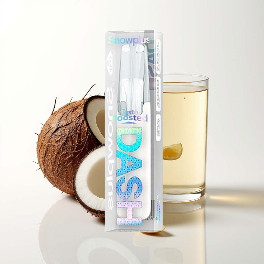 Snowplus Dash 4000 Pufov 7,5 ml Kokosova Voda