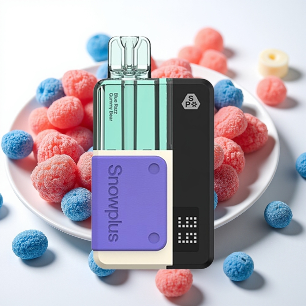 Snowplus Swift 1000 mAh Modri Razz Gumi Medved