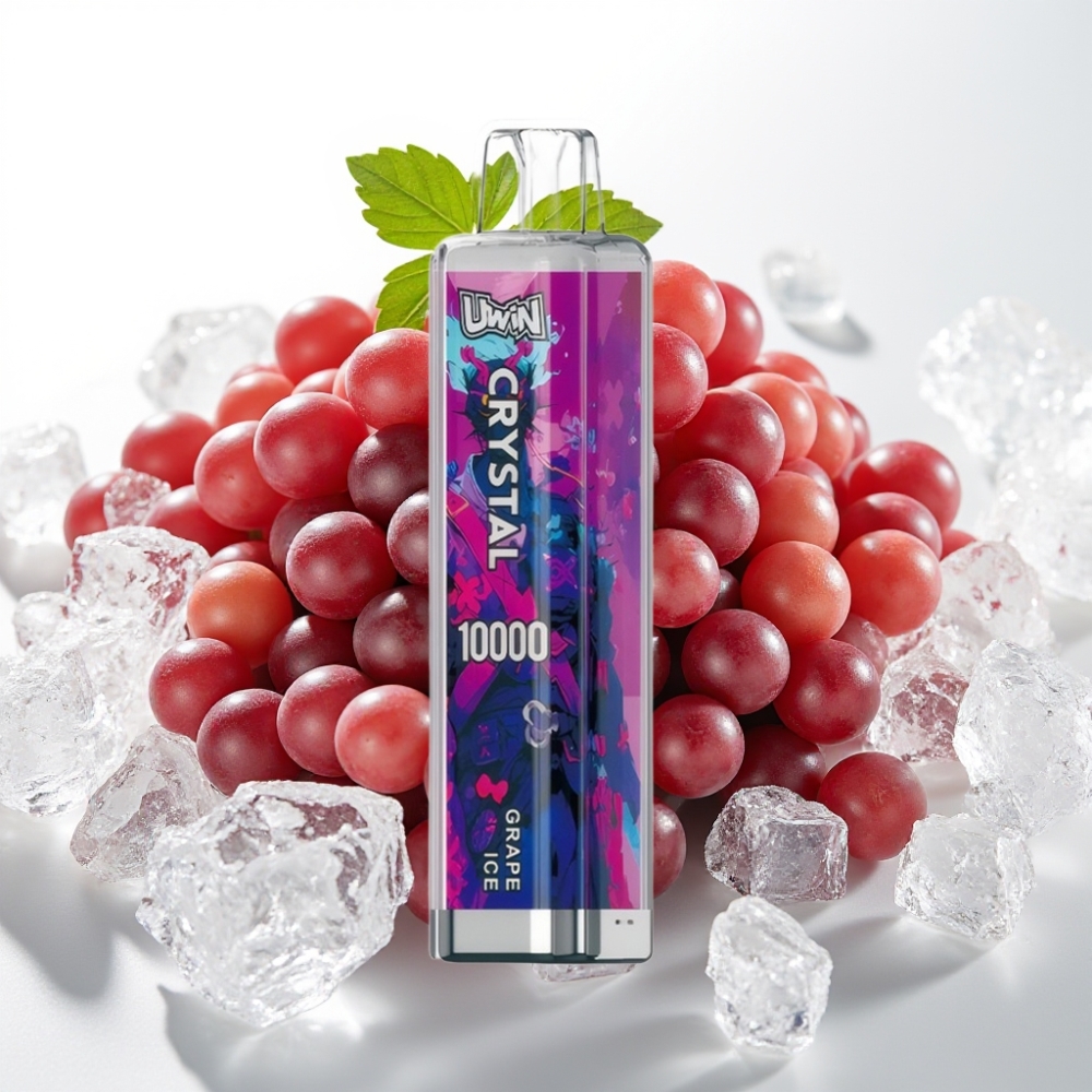 UWIN Crystal 10.000 Puffov 18ml Grozdni Led