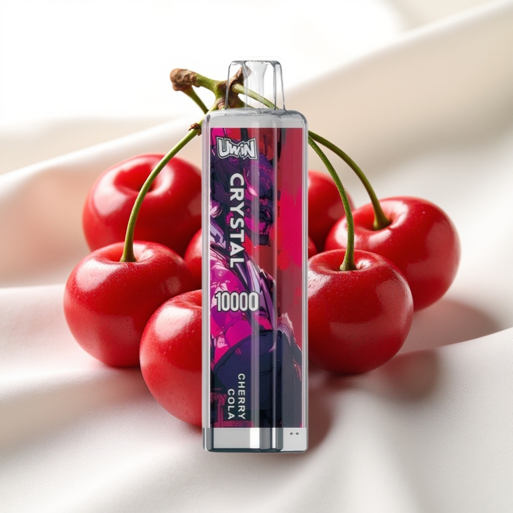 UWIN Crystal 10.000 Puffov 18ml Češnjeva Kola