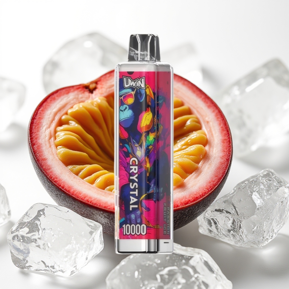 UWIN Crystal 10.000 Puffov Pasijonka Led (0%, 2%, 3%, 5%)