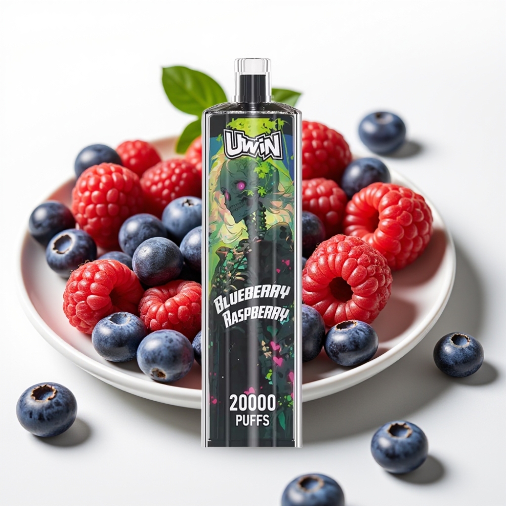 Uwin Shisha Hookah Crystal 20000 Pufov 22ml Borovnica Malina