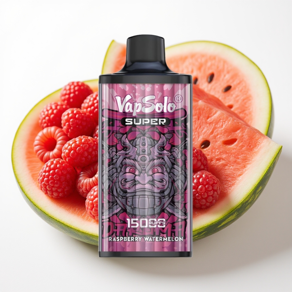 Vapsolo Super 15000 Puffs 40ml Malina Lubenica