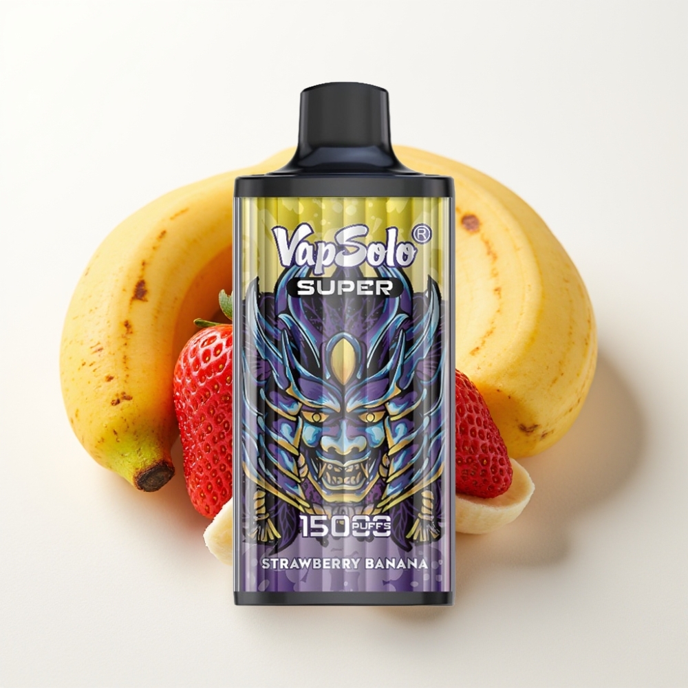 Vapsolo Super 15000 puffs 40ml Jagoda Banana