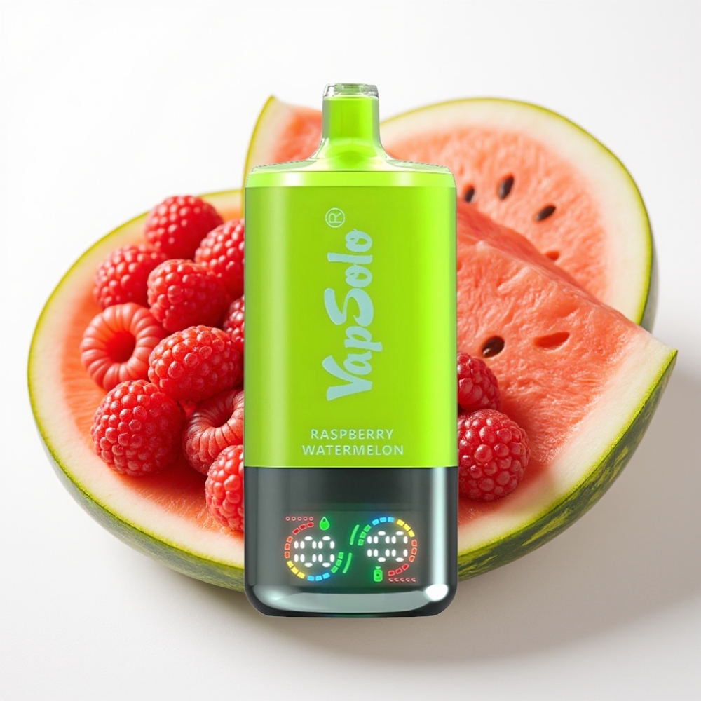 VapSolo Triple 30000 Pofov Malina Lubenica 40ml