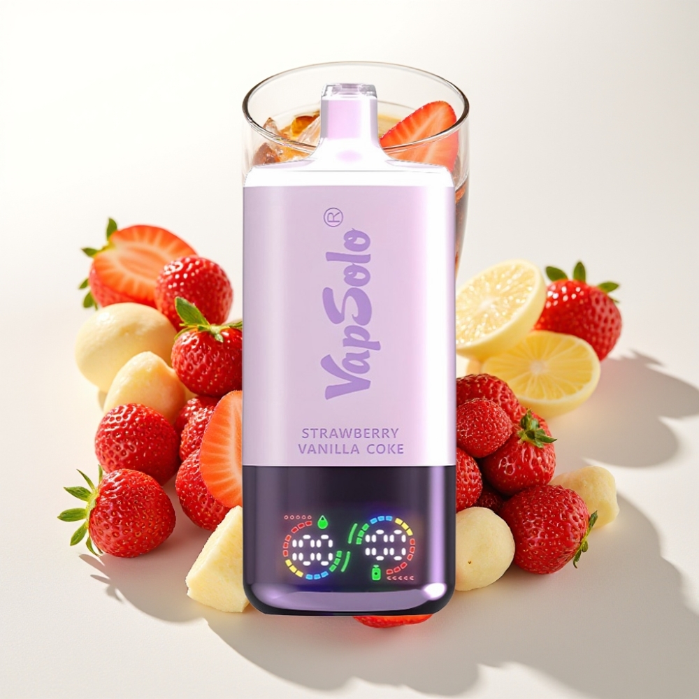 VapSolo Triple 30000 Puffov 40ml Jagoda Vanilja Kola