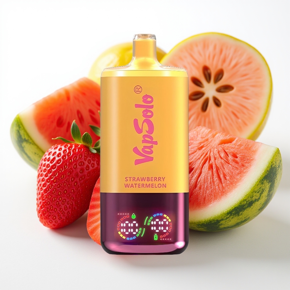VapSolo Triple 30000 Puffs 40ml Jagoda Lubenica & Limona Breskeva