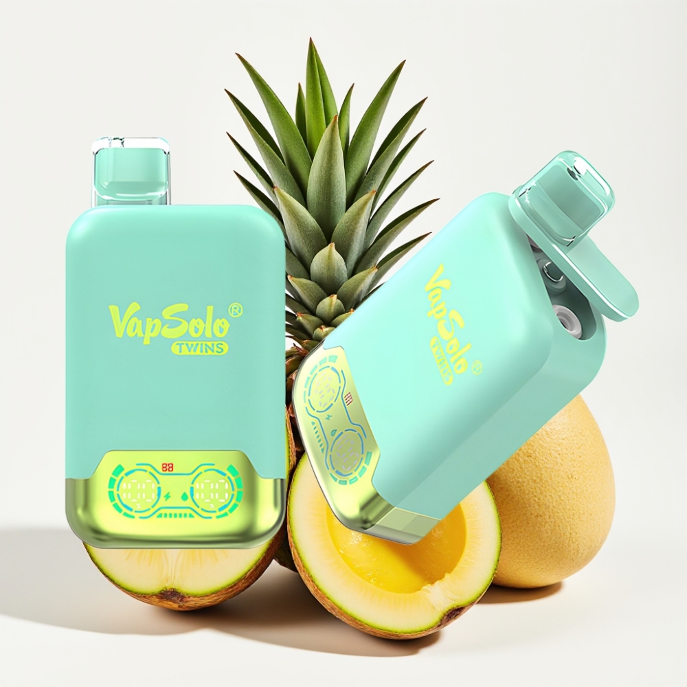 Vapsolo Twins 40 ml & Type-C Trojna Melona & Ananas Kokos