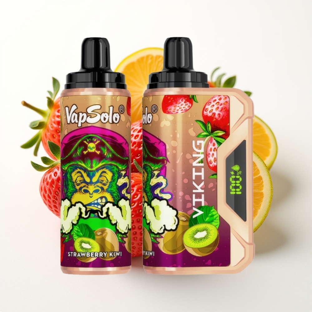 VapSolo VIKING 12000 Puffs 22ml Jagoda Kivi